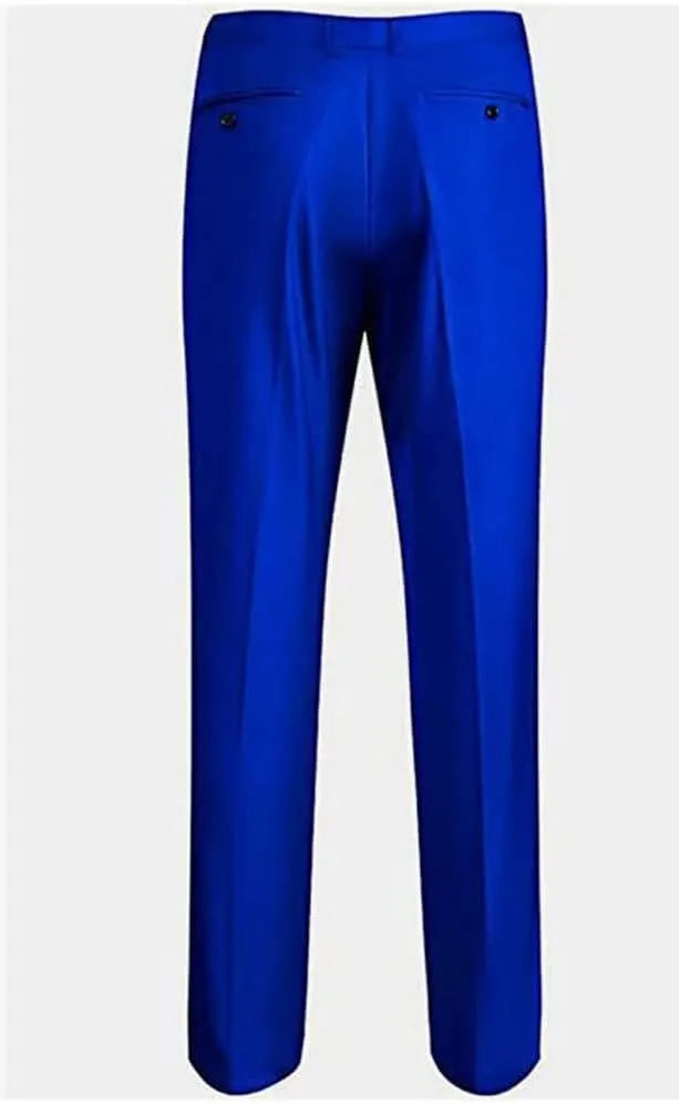 3 PC Mens Groom Tuxedos Slim Fit Wedding Suits for Men Business Suit Jacket Vest Pants Prom Party Suits