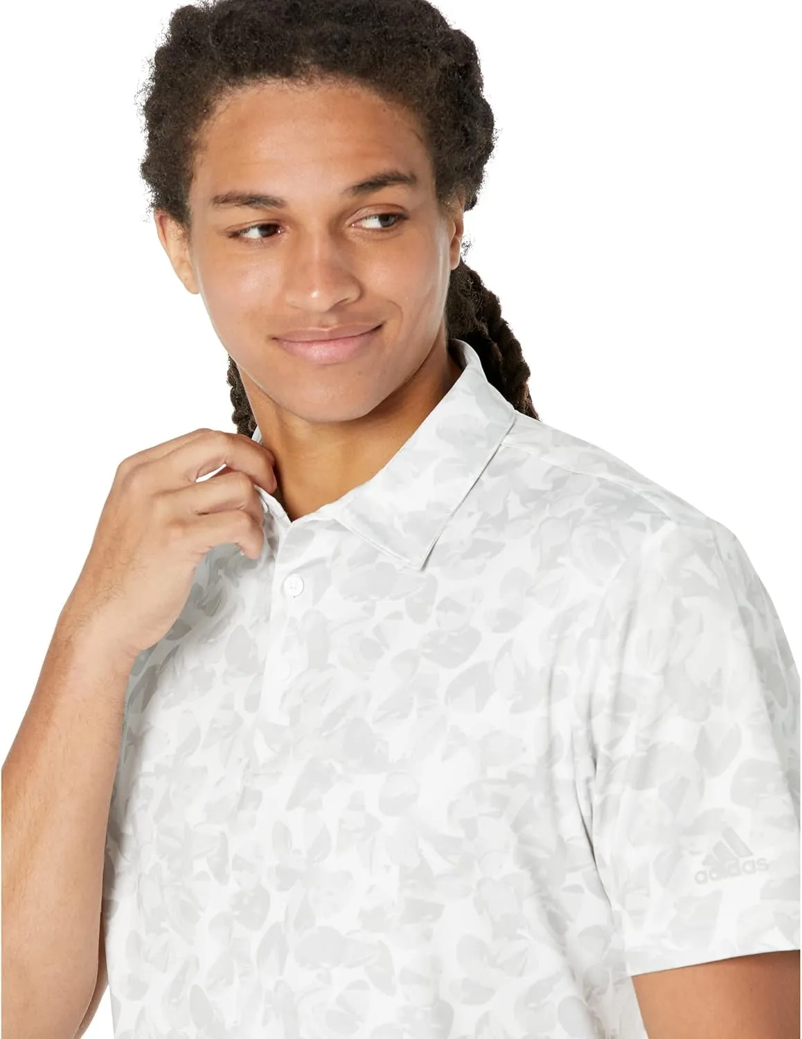 adidas Men's Prisma Print Golf Polo Shirt