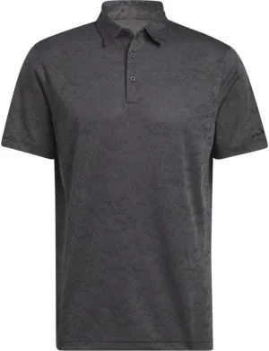 adidas Men's Textured Jacquard Golf Polo Shirt