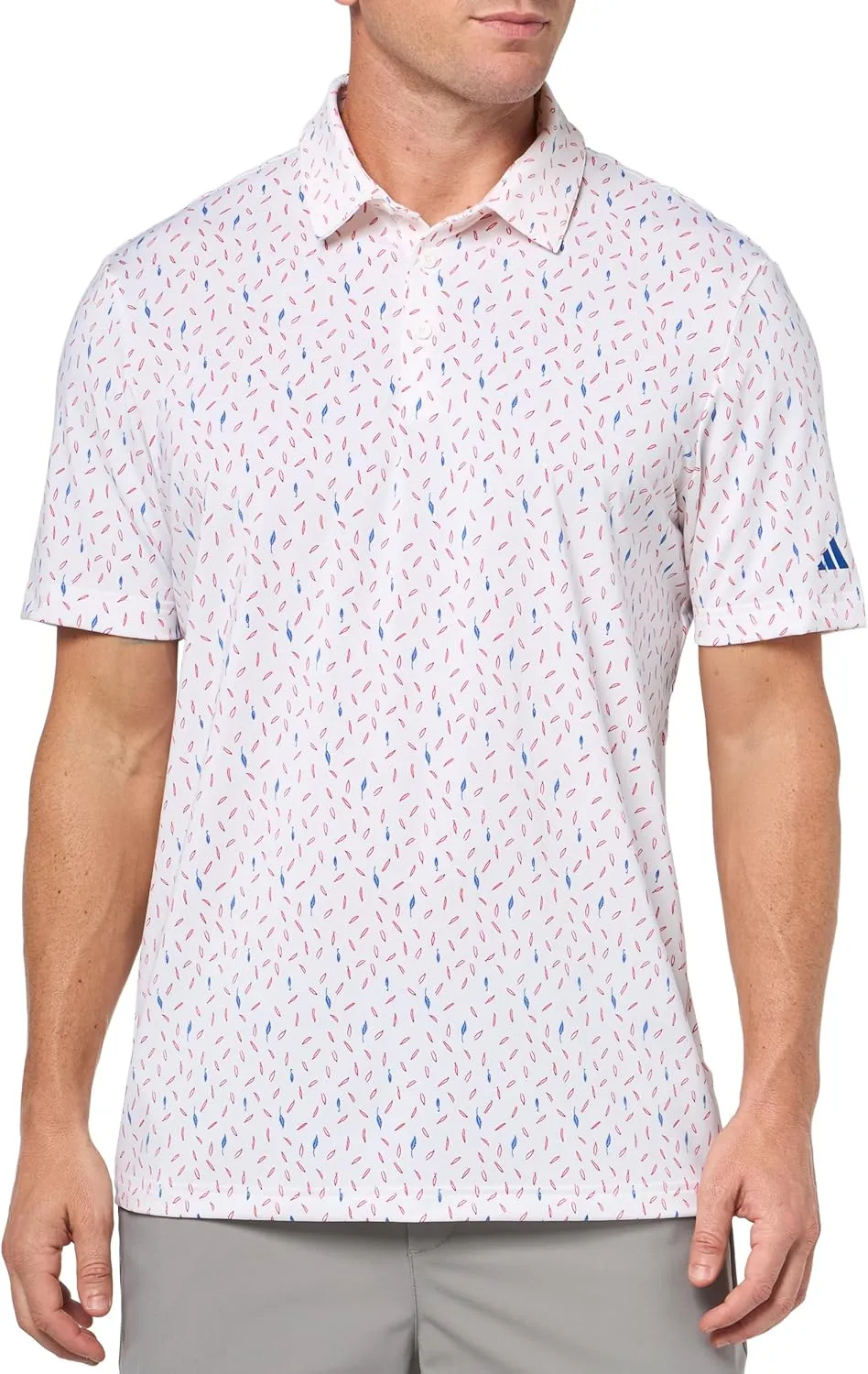 adidas Men's Ultimate365 Print Golf Polo Shirt
