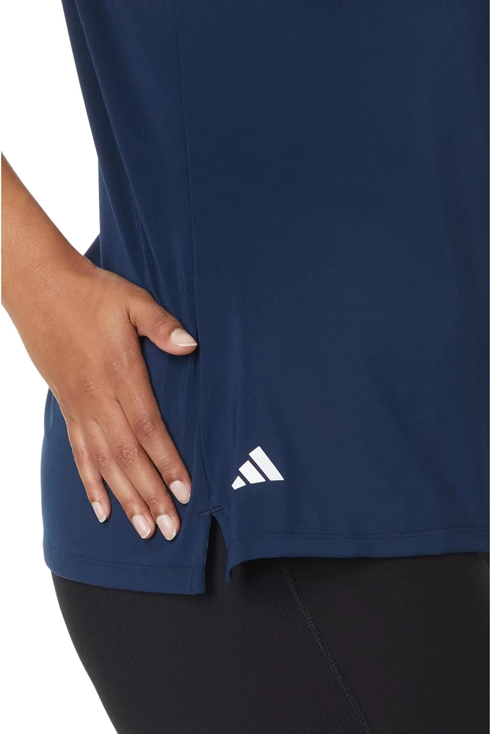 adidas Women's Ultimate365 Solid Sleeveless Polo Shirt