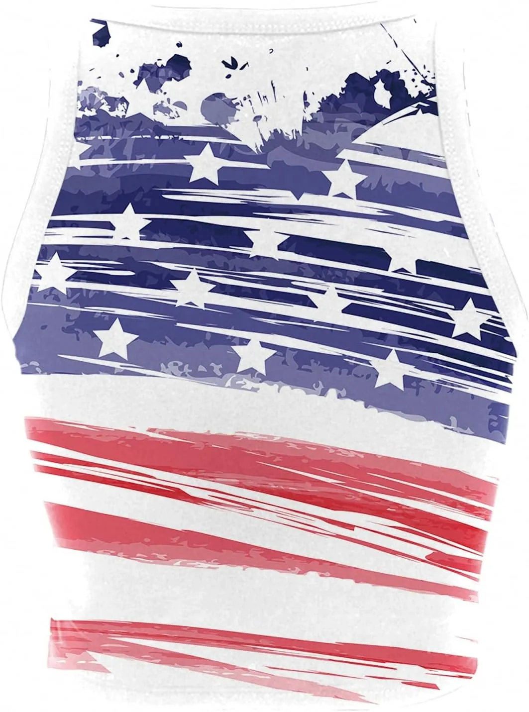 American Flag Crop Tank Tops for Women Patriotic T Shirt USA Shirt Stars Stripes 4th of July Vest Tops
