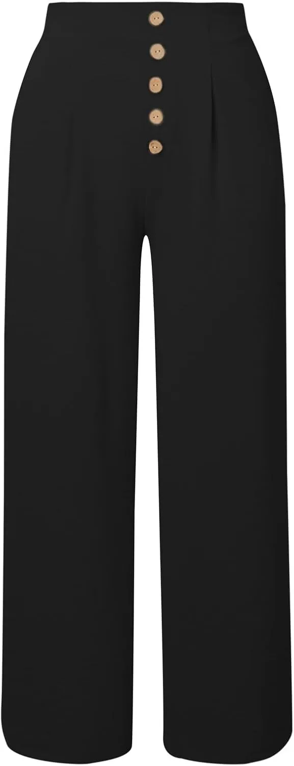 Beach Cover Up Pants for Women 2025 Baggy Y2K Summer Stretchy Boho Beach Pants High Waist Plus Size Lounge Palazzo Trousers