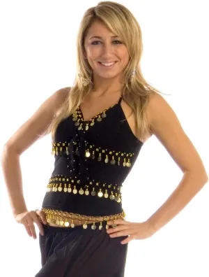 Belly Dance Stretchy Tank-Top | Karsilama