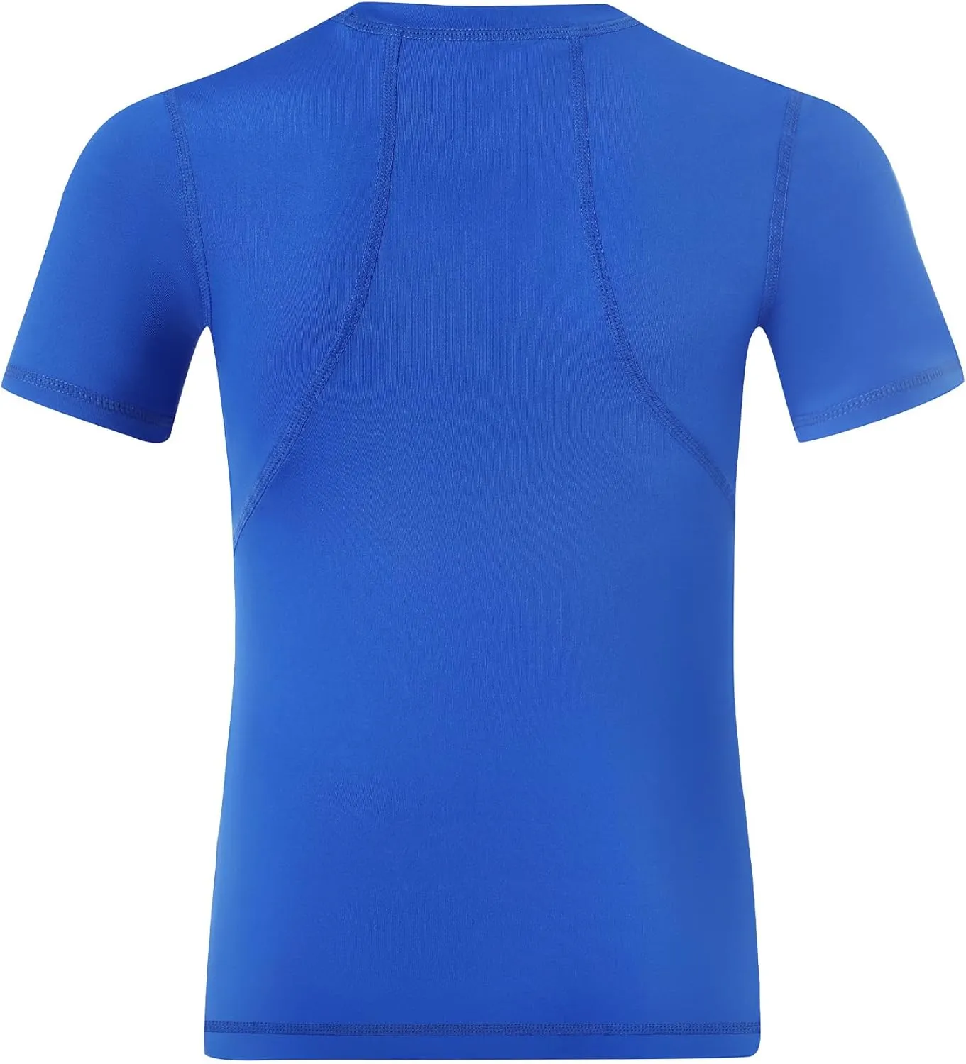 Boys Compression Shirt Short Sleeve Youth Athletic Undershirt Kids Base Layer T-Shirt for Football Basketball