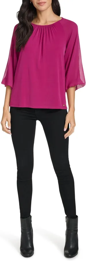 Calvin Klein Women's Long Sleeve Top