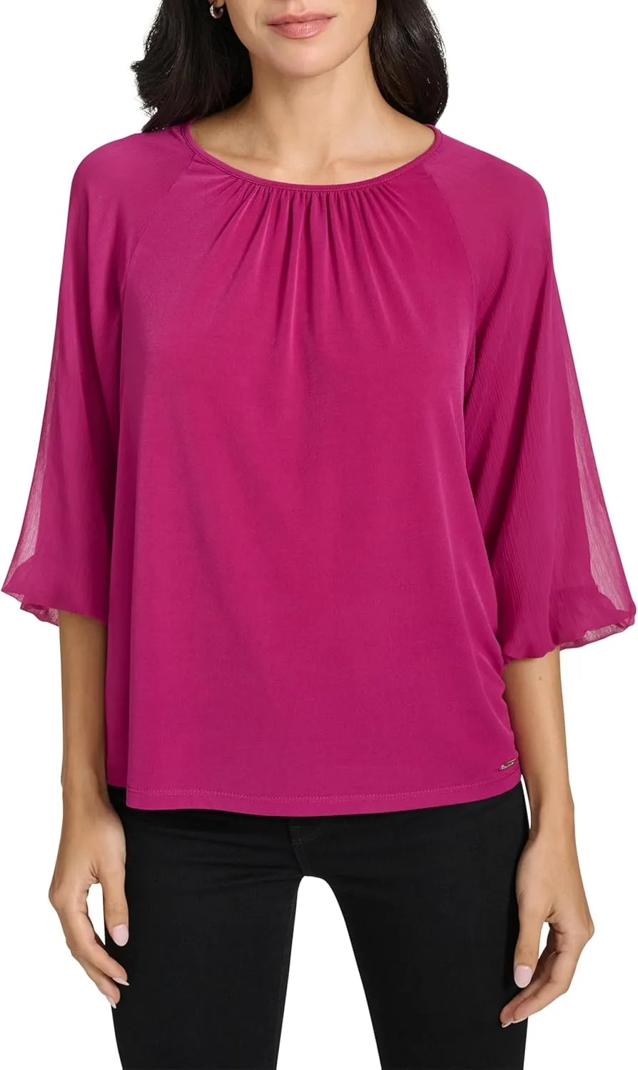 Calvin Klein Women's Long Sleeve Top