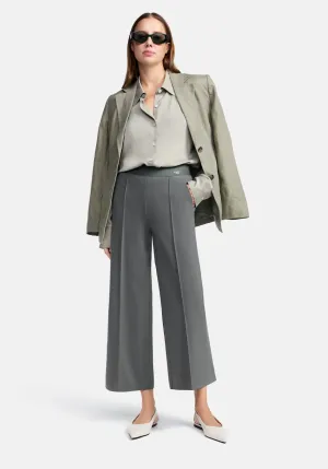 Cameron Elastic Waist Pant - Military Stone