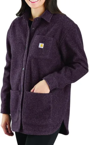 Carhartt Women's Loose Fit Fleece Shirt Jac