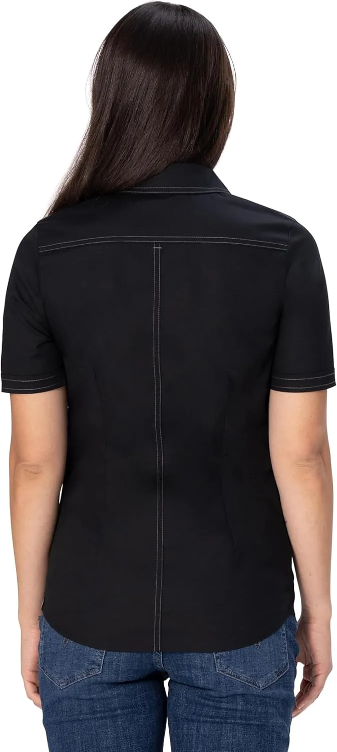 Chef Works Women's Cody Zip Work Shirt