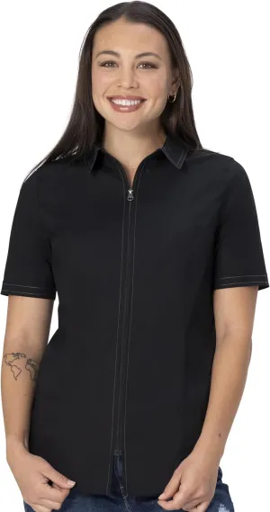 Chef Works Women's Cody Zip Work Shirt