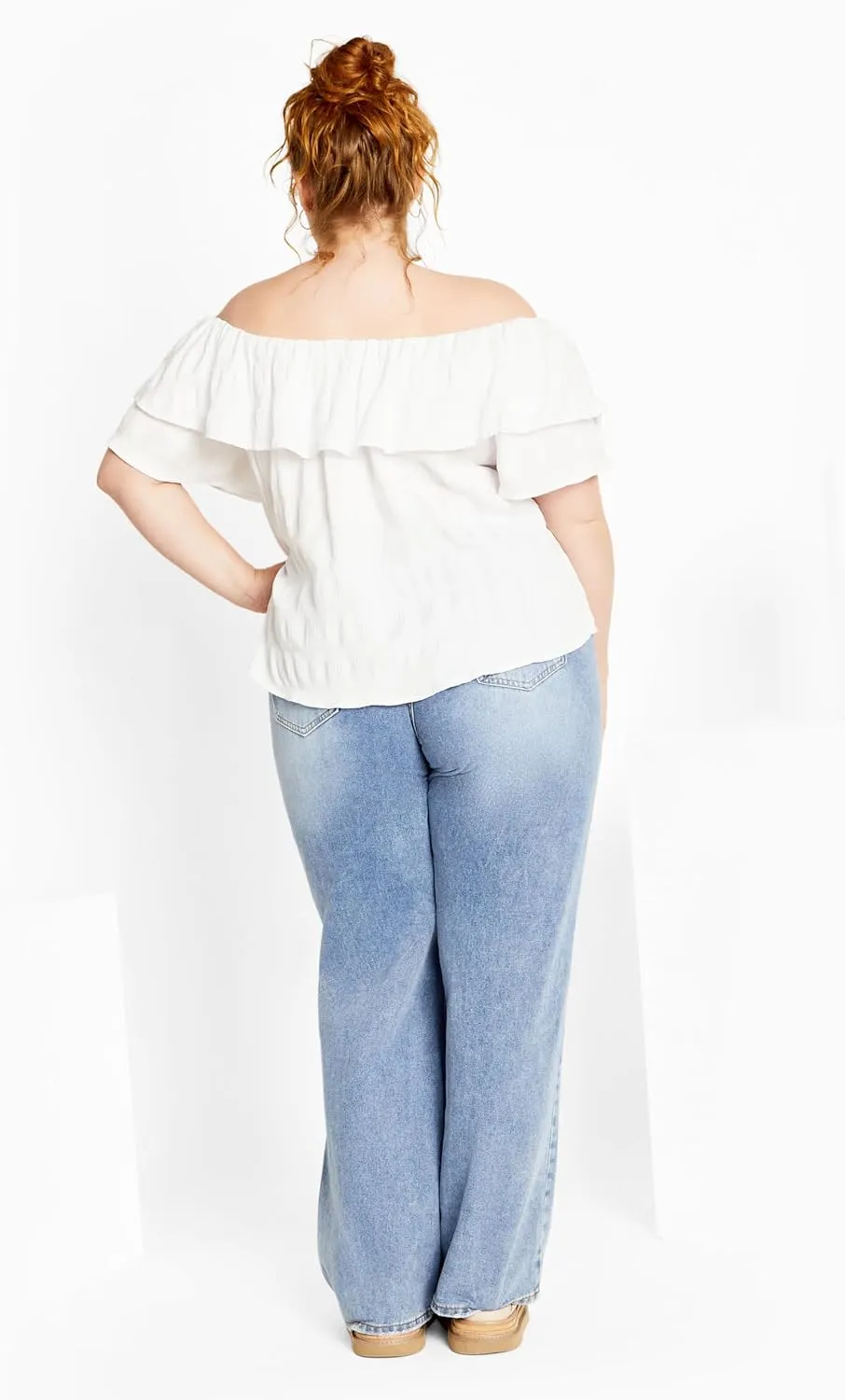 City Chic Christy Off Shoulder Top