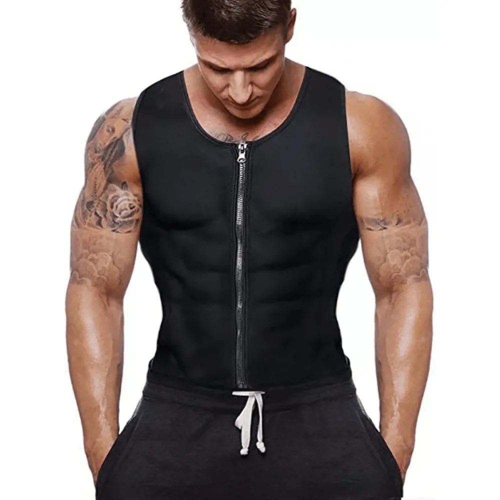 Comfortable Sauna Vest -  High-Quality Waist Slimming