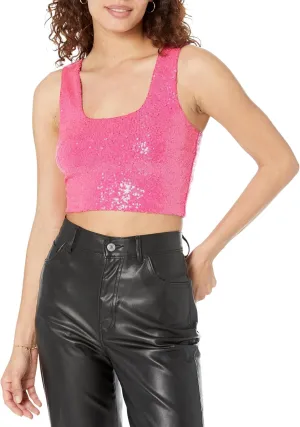 commando Sequin Crop Top SEQ202