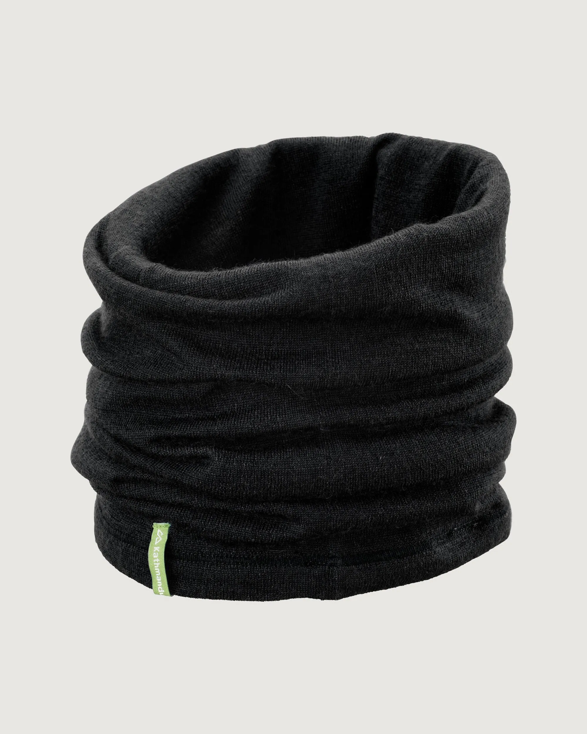 Core Spun Neck Gaiter - Black