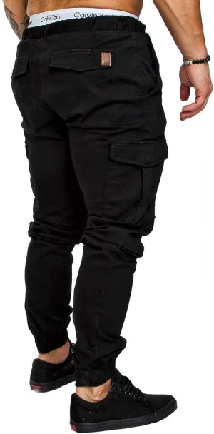 Dudubaby Plus Size Dress Pants for Mens Work Pants Casual Multi Pocket Trousers Sports Drawstring Trousers