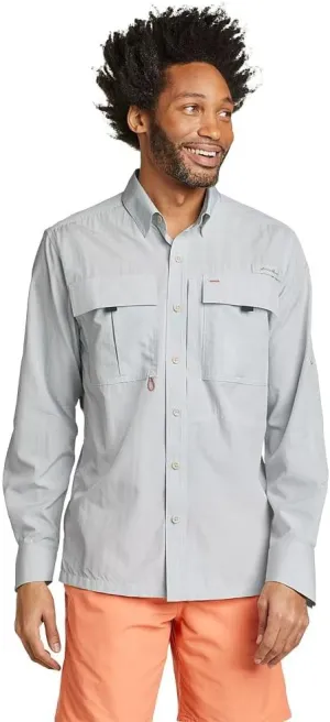Eddie Bauer mens Upf Guide 2.0 Long-sleeve Shirt
