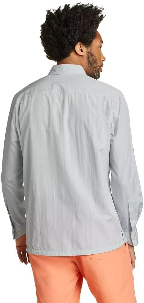 Eddie Bauer mens Upf Guide 2.0 Long-sleeve Shirt