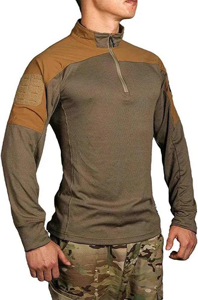 EMERSONGEAR Men's Tactical Long Sleeve Shirt, Combat Airsoft Paintball Hiking Quick Dry Slim Fit T-Shirt