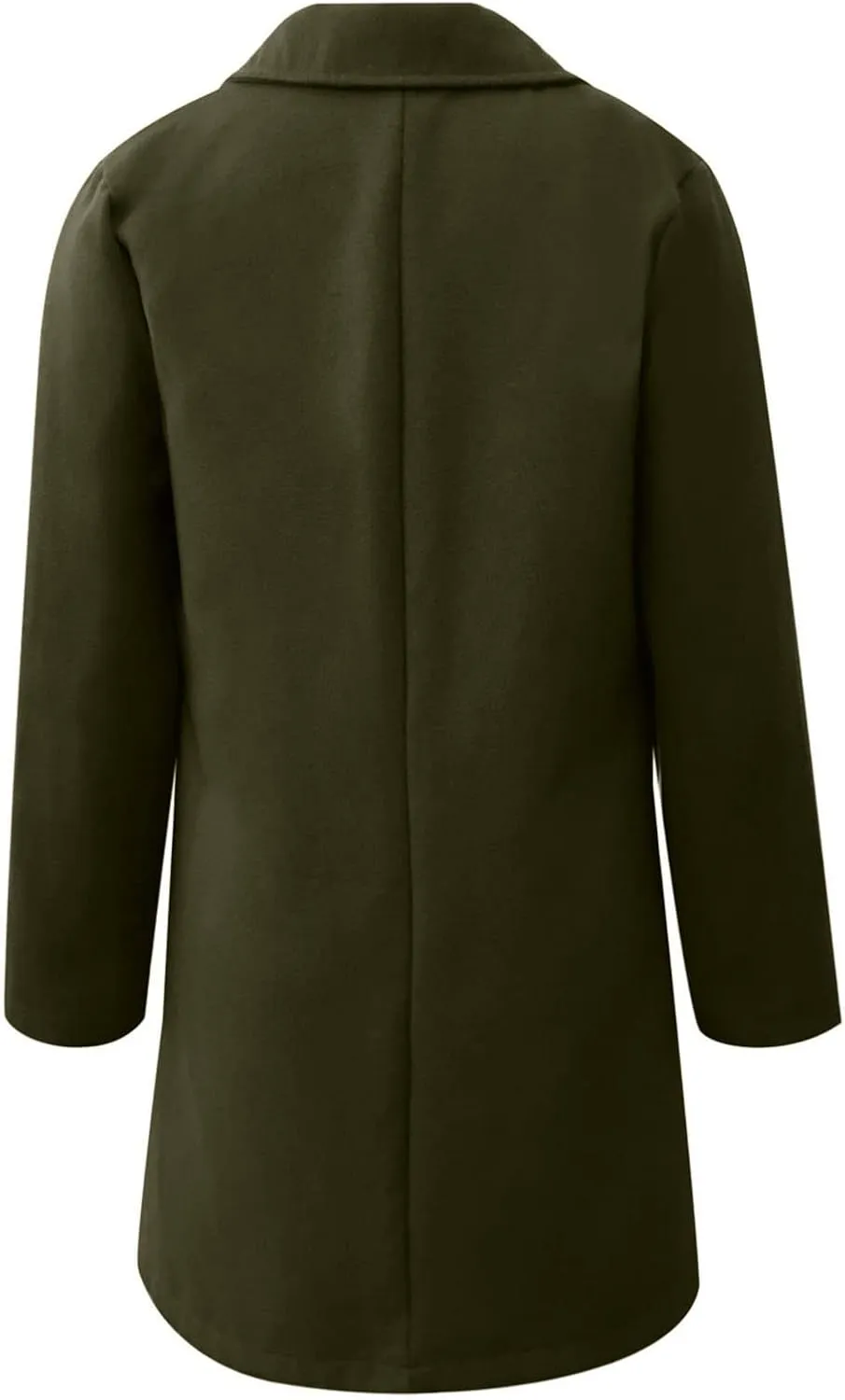 Fall Trench Coat for Women 2024 Single Breasted Outerwear Windproof Classic Overcoat Casual Slim Outdoor Jackets