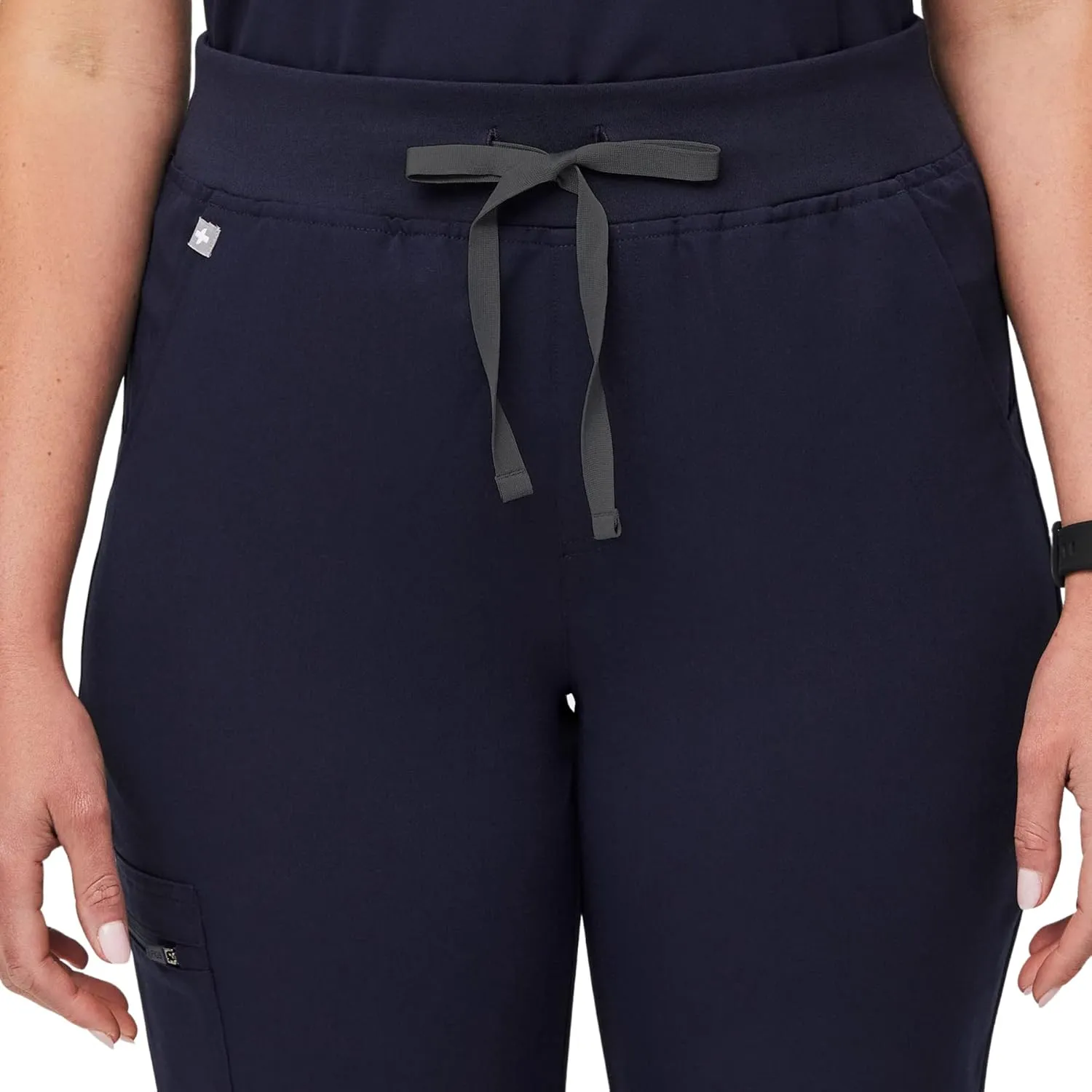 FIGS Zamora High Waisted Jogger Style Scrub Pants for Women  Slim Fit, 6 Pockets, High Rise Yoga Waistband Women Scrub Pants