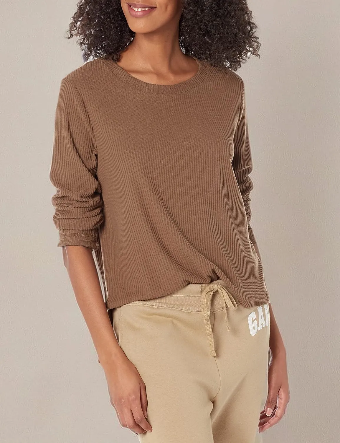 GAP Women's Cozy Rib Top Shirt