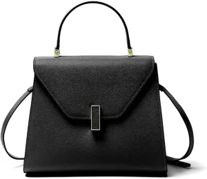 Genuine Leather Handbag Top Handle Purse