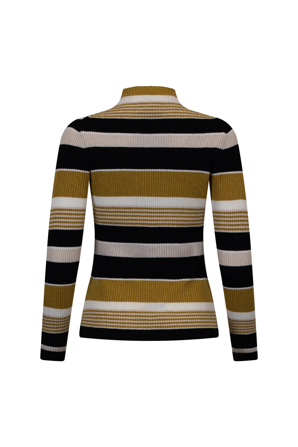 Getaway Stripe Rib / Mustart Multi