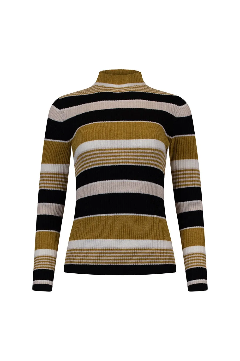 Getaway Stripe Rib / Mustart Multi