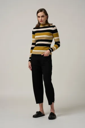 Getaway Stripe Rib / Mustart Multi
