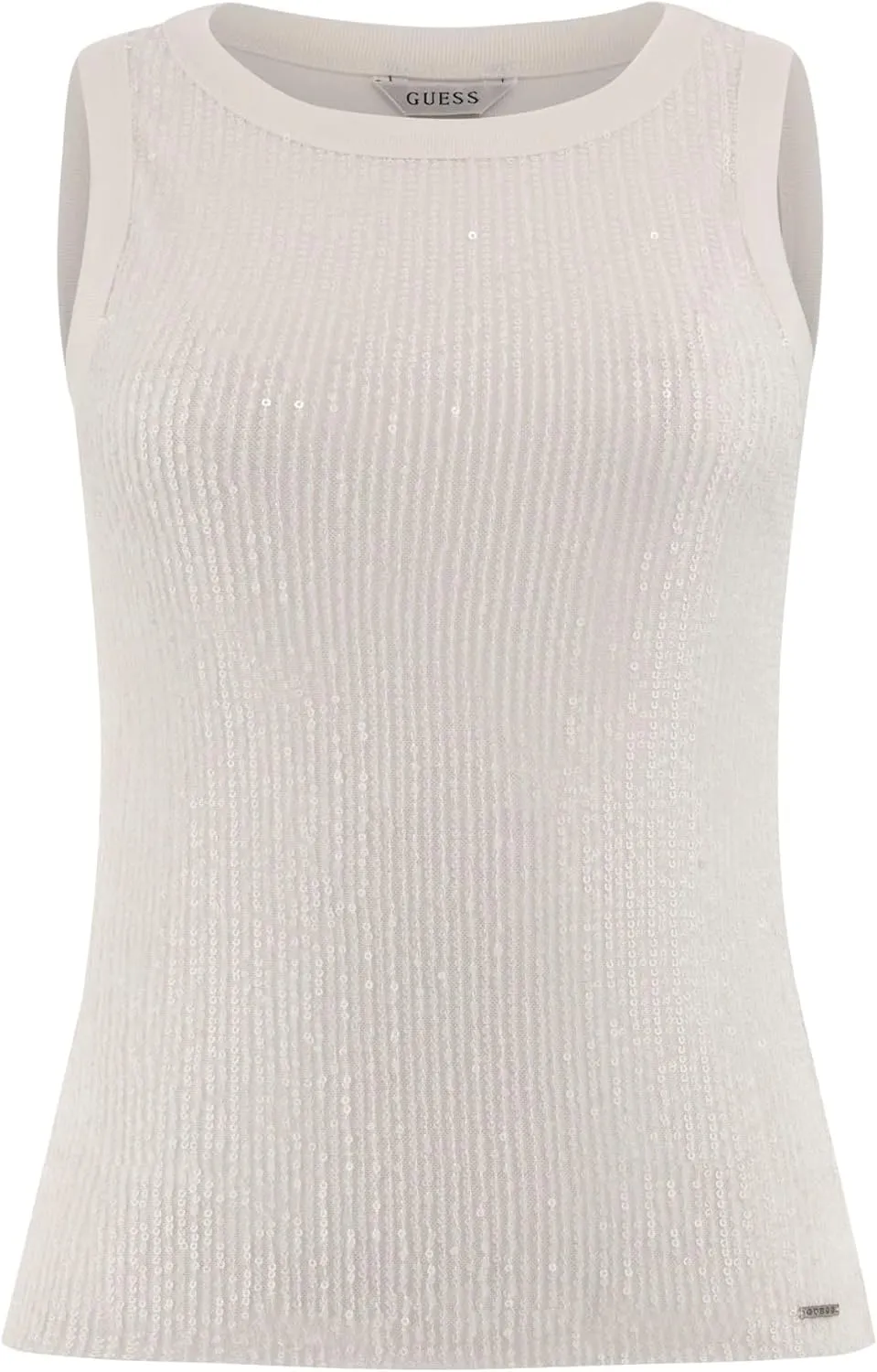 GUESS Women's Alexia Sequins Tank Top