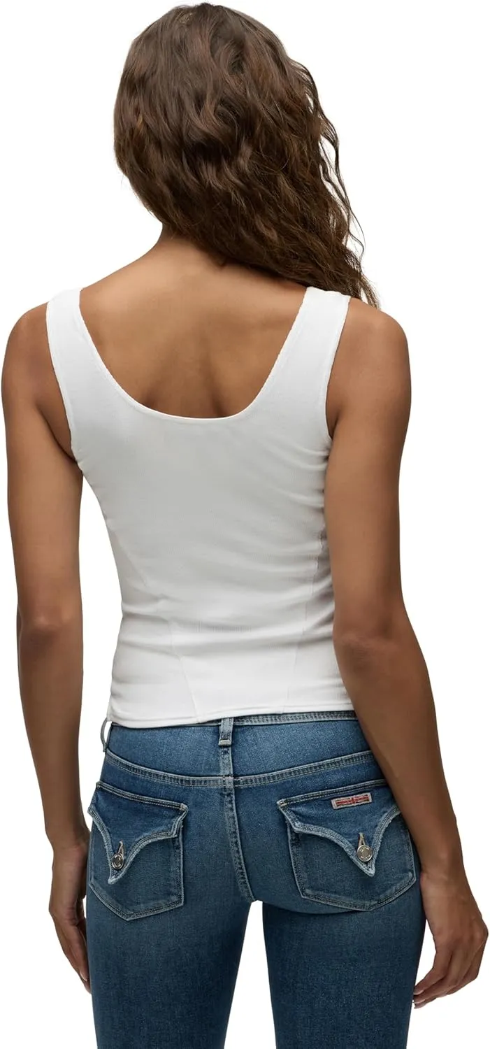 HUDSON Women's Scoop Neck Tank Top