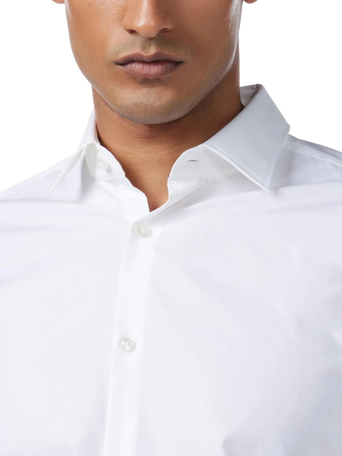 HUGO Men's Classic Popelin Button Down Dress Shirt
