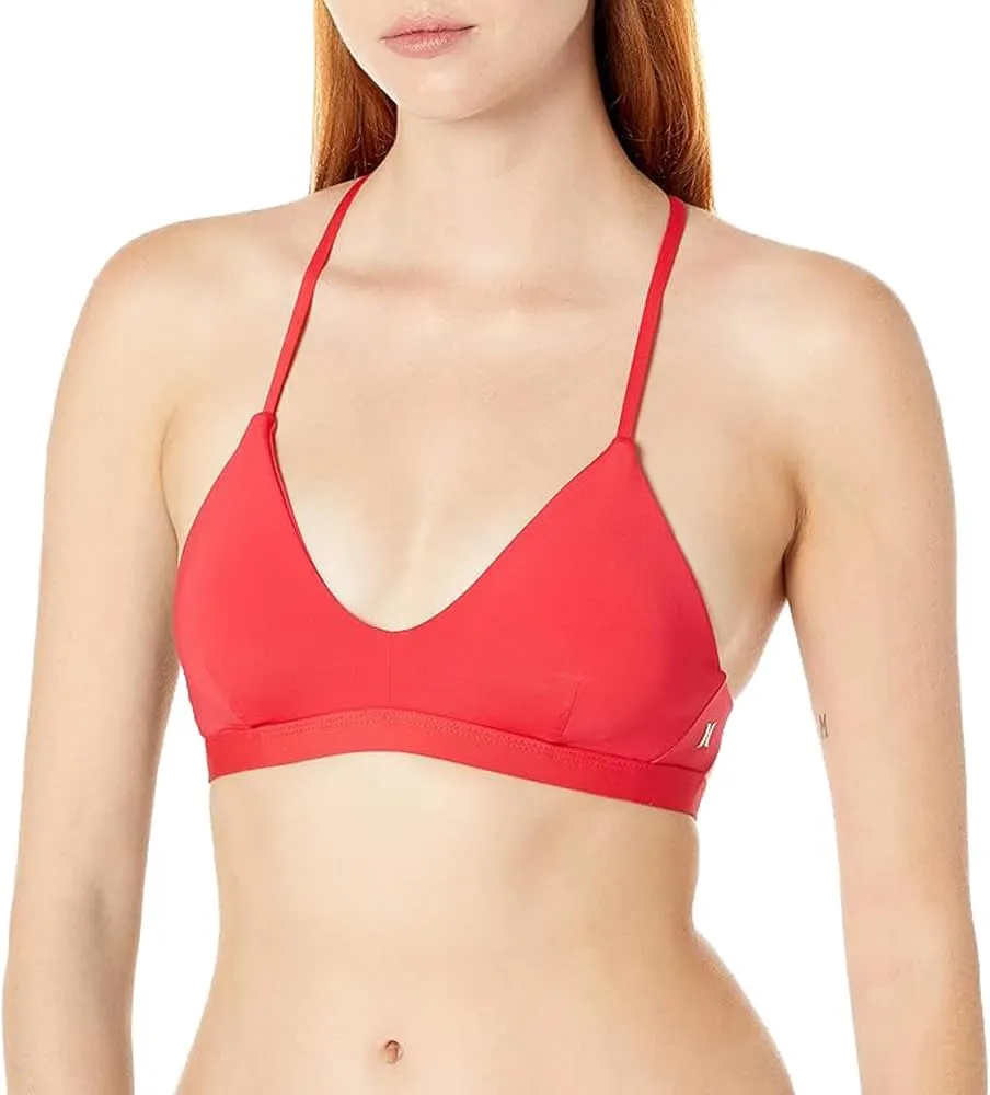 Hurley Women's Standard Adjustable Bikini Top