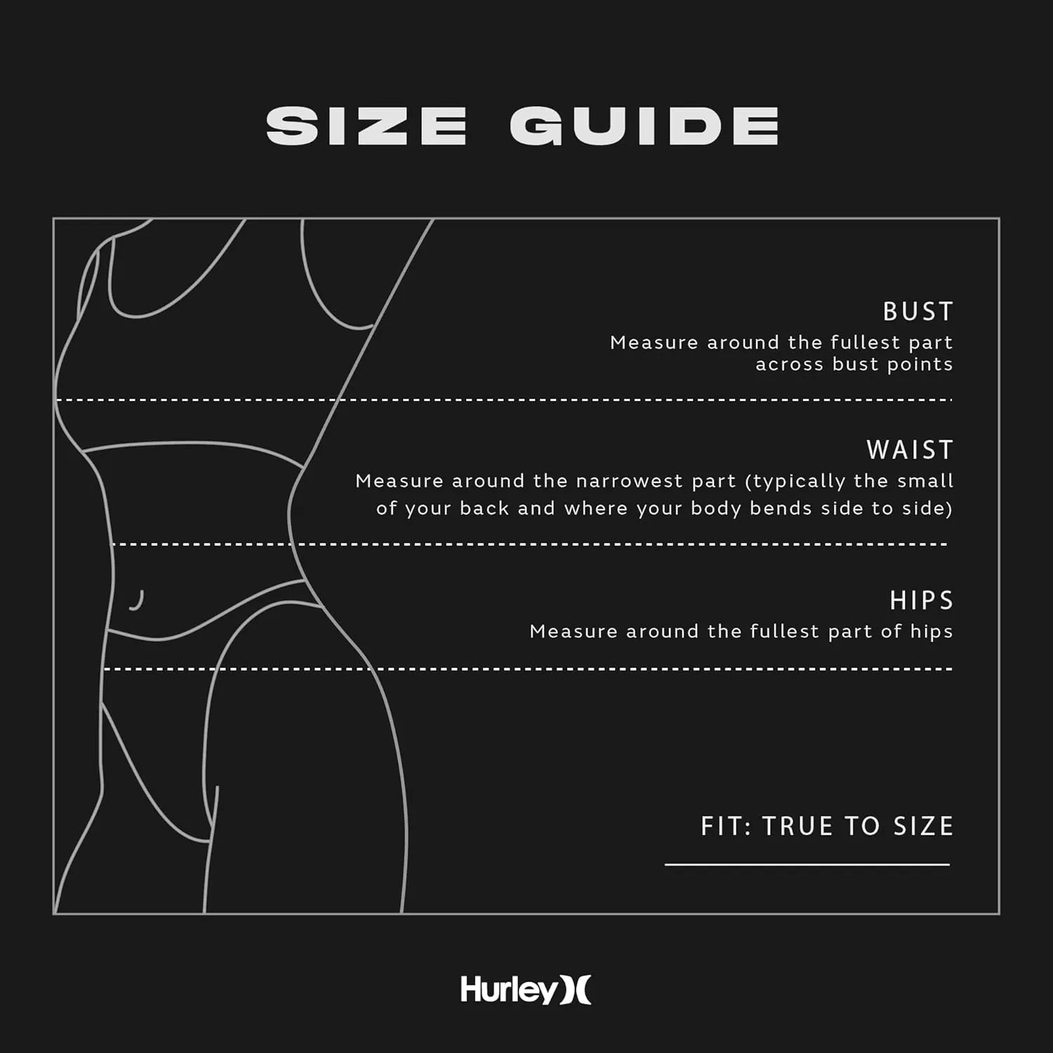 Hurley Women's Standard Scoop Bikini Top