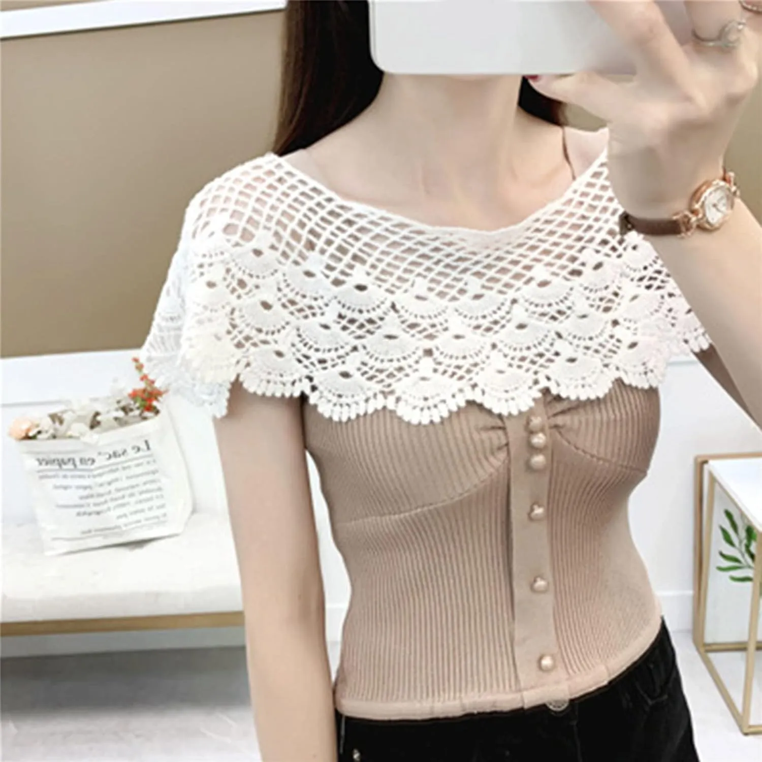Lace Crochet Shawl For Women Crochet Cape See-Through Lace Cloaks Shawl Bridal Shawl Wrap Capelet Lace Cape Bridesmaid Croch