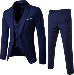 LCMTWX Wedding Suits For Men Business Wedding Party Jacket Vest & Pants Coat Mens Dress Suit Suits For Men Big And Tall