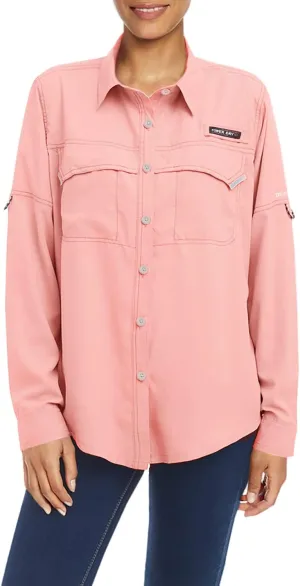 Little Donkey Andy Women's UPF 50  UV Protection Shirt, Long Sleeve Fishing Shirt, Breathable and Fast Dry