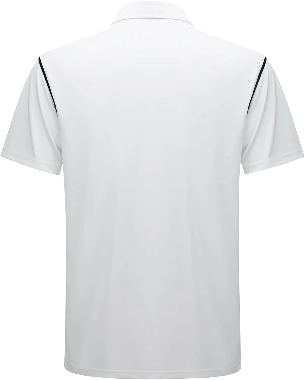 M&F EVENMINE Mens Polo Shirt Quick Dry Performance Short Sleeve Shirts Golf Shirt for Men