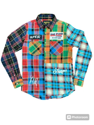 Men KLEEP Premium Flannel Button Down Shirt