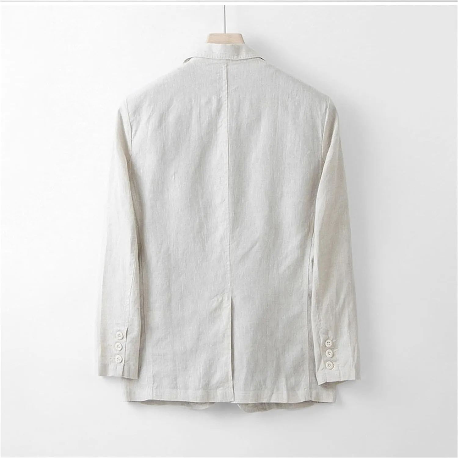Mens Casual Linen Blazer Lightweight Button Down Business Suit Jacket Fall Winter Casual Sport Coats
