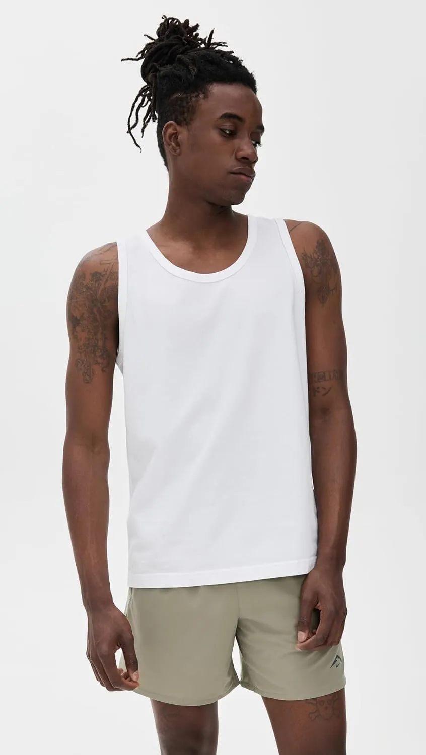 Men's Lightweight Jersey Slim Tank Top