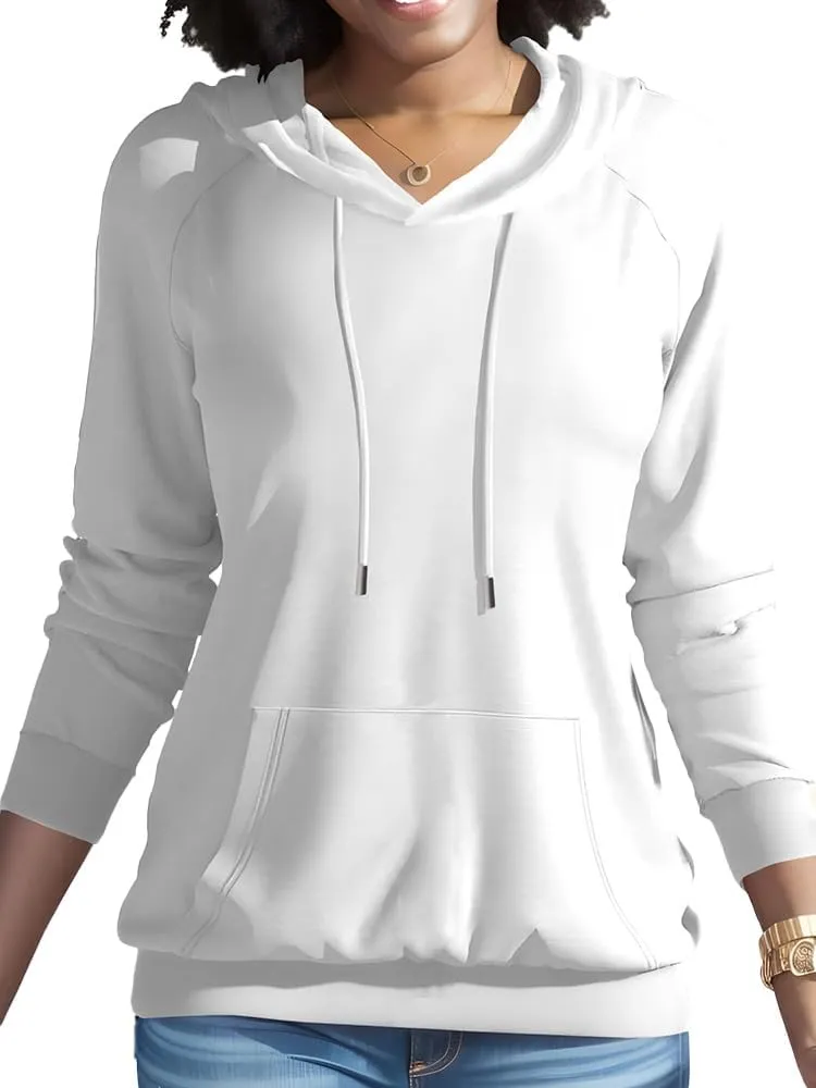 Nimsruc Hoodies For Women Pullover Casual Long Sleeve Oversized Sweatshirts