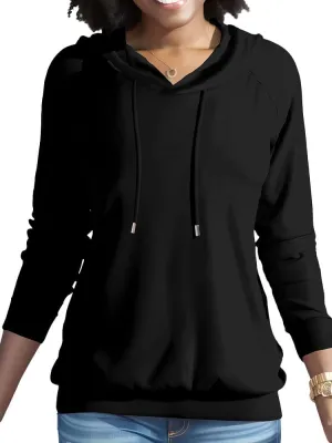 Nimsruc Hoodies For Women Pullover Casual Long Sleeve Oversized Sweatshirts