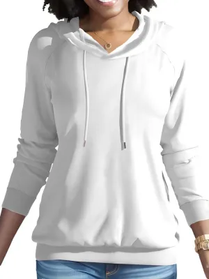 Nimsruc Hoodies For Women Pullover Casual Long Sleeve Oversized Sweatshirts