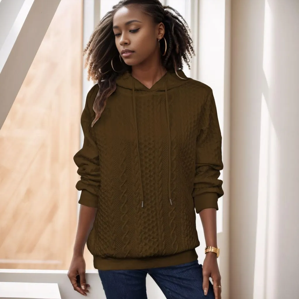 Nimsruc Hoodies For Women Pullover Long Sleeve Oversized Sweatshirts Casual