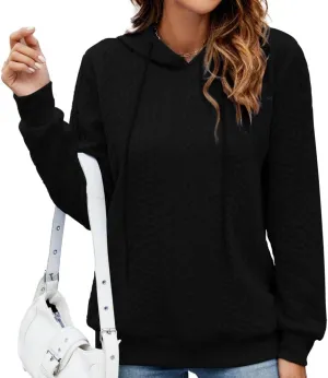 Nimsruc Hoodies For Women Pullover Long Sleeve Oversized Sweatshirts Casual