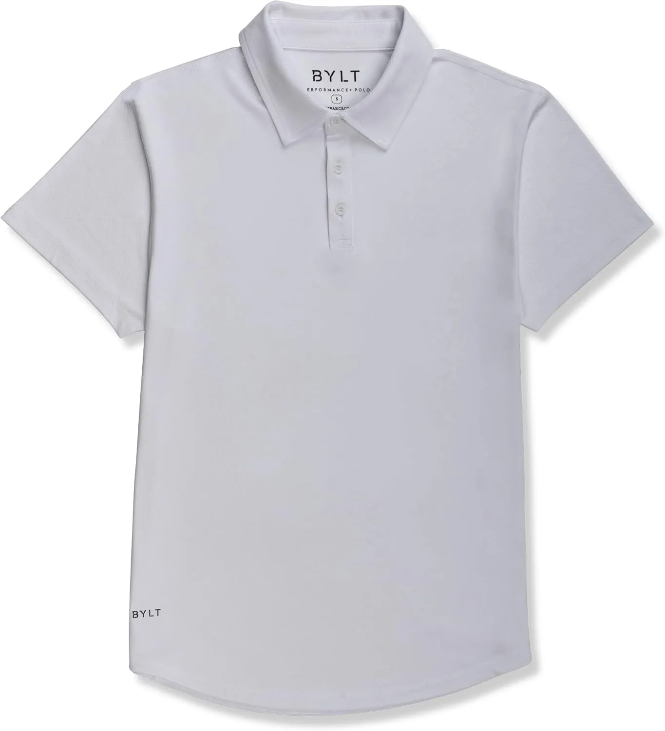 Performance Drop-Cut Polo Men's Shirt - Classic Fit, Collared Shirt for Men - Active & Casual Comfort Wear - Lightweight