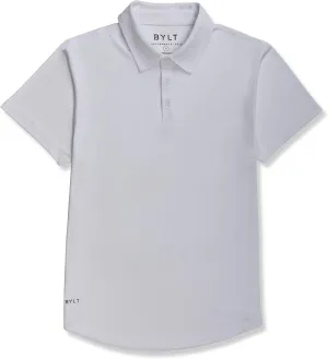 Performance Drop-Cut Polo Men's Shirt - Classic Fit, Collared Shirt for Men - Active & Casual Comfort Wear - Lightweight