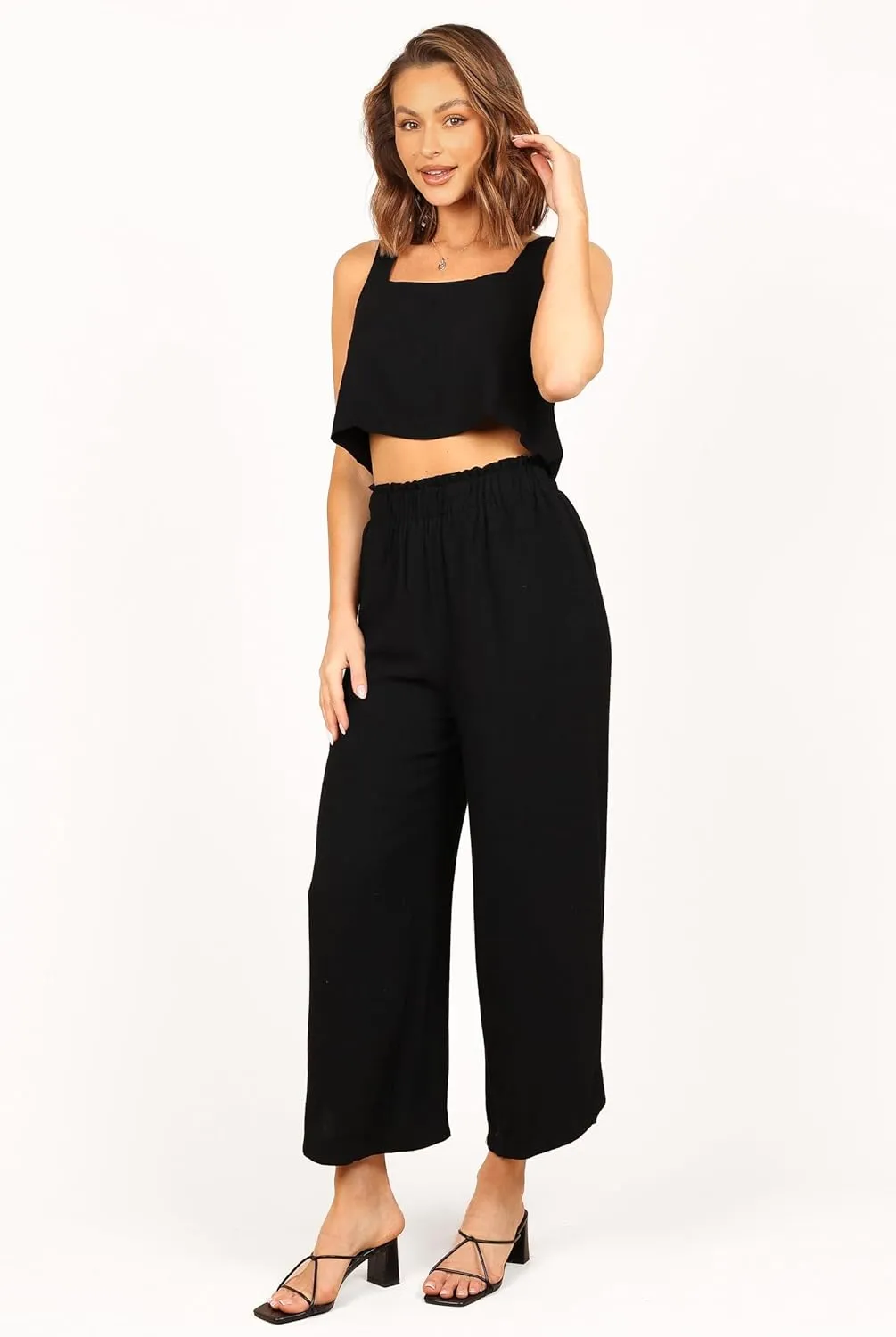 Petal & Pup Women's Eleanor Cropped Top